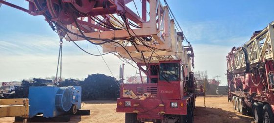 2007 Cameron 550 Workover Rig in Oklahoma City, OK, USA