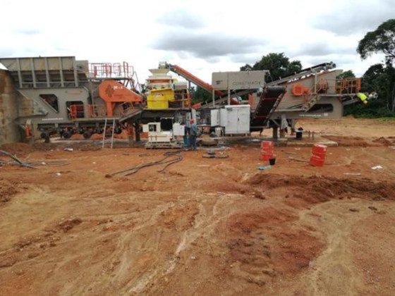 250 – 300 吨/小时移动破碎筛分设备