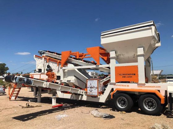 移動式洗浄・スクリーニングプラント販売