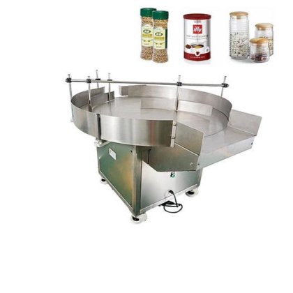 自动圆形转盘式送瓶机 理瓶收集转台