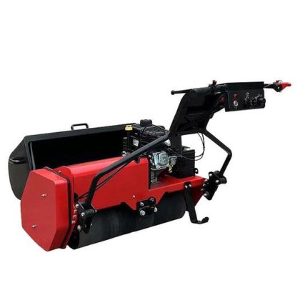 専門の DL80A のガソリンの芝刈機の圧延刃シリンダーが付いている産業等級の緑化機械サッカー競技場の草の切断