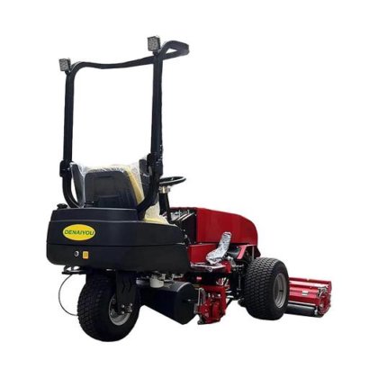 18Hp ガソリン力のガソリン刃の切断のタイプが付いている専門のスポーツ分野の高精度の耐久の刃の三重の草刈り機