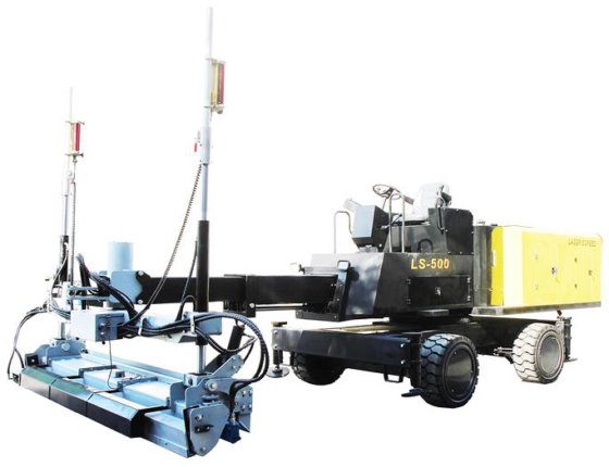 LS-500 混凝土振动熨平板 中国 动态液压混凝土激光熨平板