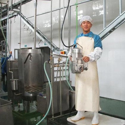 最畅销的先进伊斯兰/清真牛屠宰设备 奶牛屠宰场移动式屠宰场设备，价格便宜