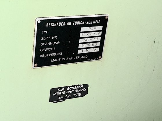 1976 REISHAUER(SUI) NZA