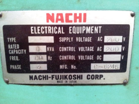 1982 不二越 NGS-30B