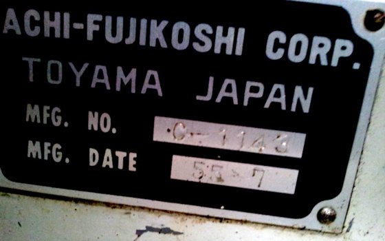 1980 不二越 HU-600A