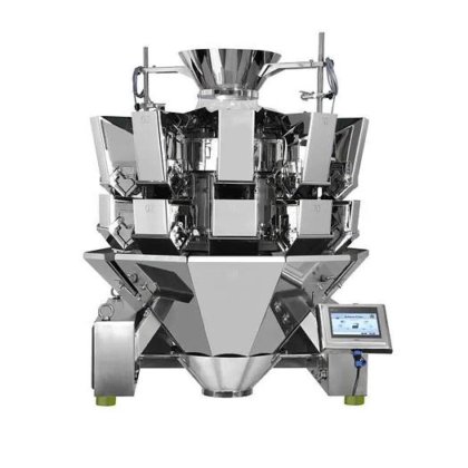 自動 10 頭部 14 頭部豆のナットのためのモジュラー多頭の秤量機のスケールのパッキング機械