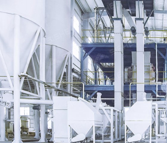 粉末配料自动储存系统和配料系统