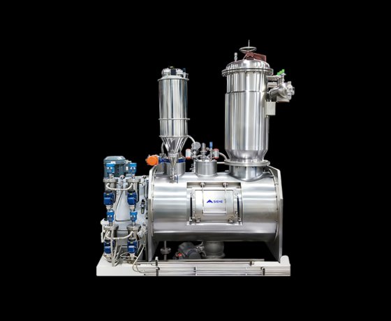 Misturador de secagem horizontal