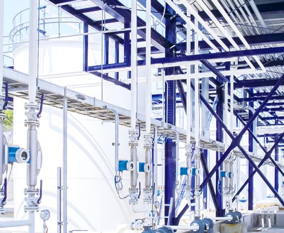 液体储存及自动配料系统