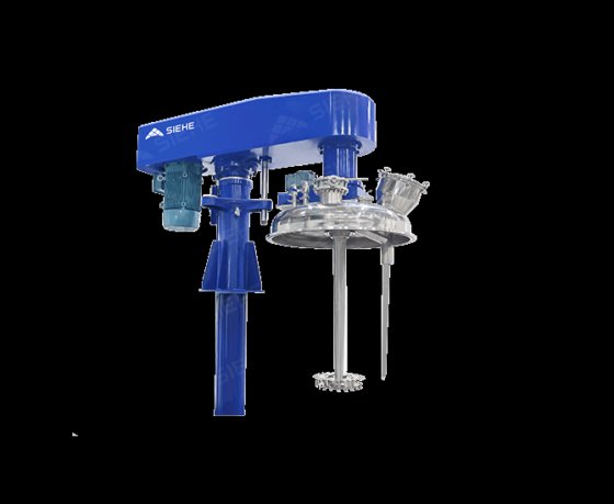 回转式液压升降分散机