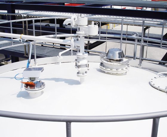 Tanque de armazenamento vertical