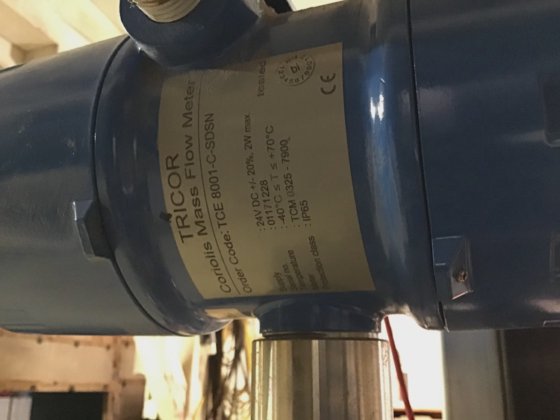 TRICOR Coriolis Mass Flow Meter