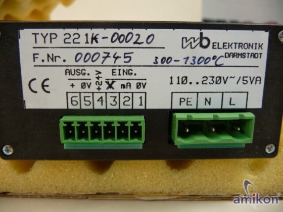 Keller pyrometer sensor+indicator 300-1300°C