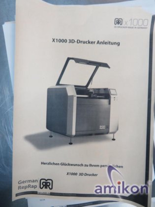 Duitse RepRap X1000 3D-printer met