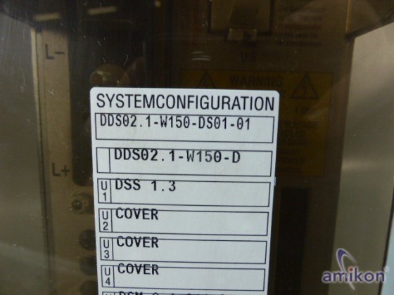 Indramat AC-servoregelaar DDS02.1-W150-DS01-01