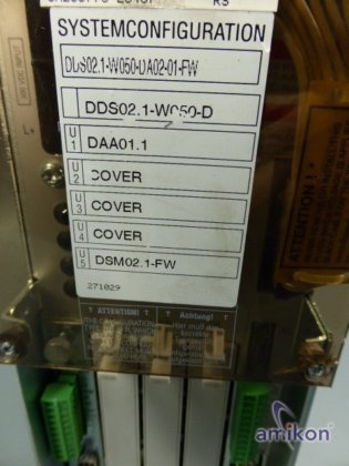 Indramat servoregelaar DDS02.1-W050-DA02-01-FW