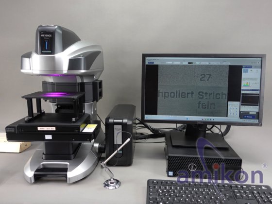 Keyence Profilometer Keyence 3D profilometer VR-5200 with control unit VR-5000 3D scanner in ...