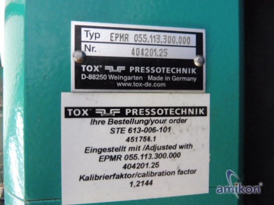TOX- Full Punch Riveting System