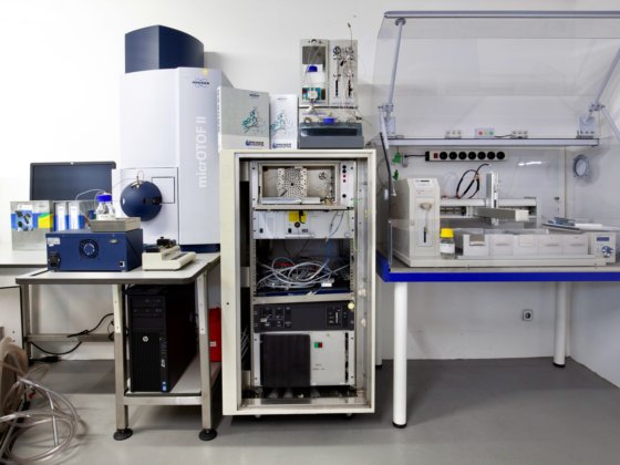 Bruker MicrOTOF II TOF MS