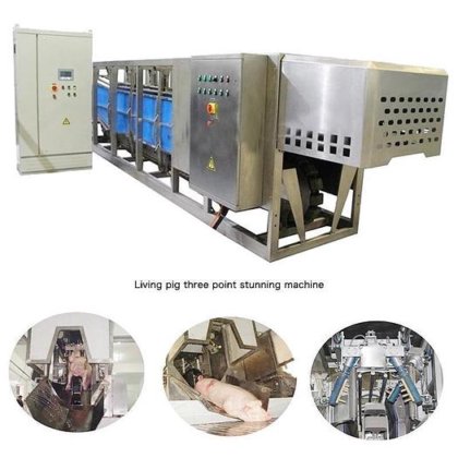 牲畜屠宰场设备 用于屠宰场肉类加工的三点式电动惊猪机