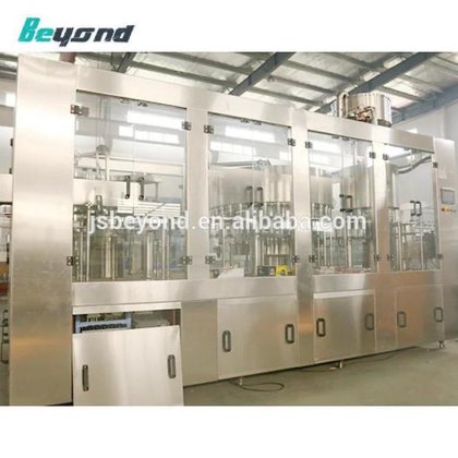 高品质全自动 5 加仑水灌装旋盖清洗包装机