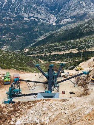 定置式破砕プラント