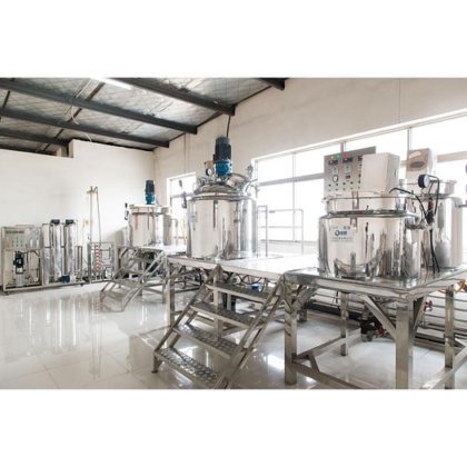 价格极具竞争力的洗碗液、洗发水、肥皂制造液均质器乳液搅拌釜锅炉机
