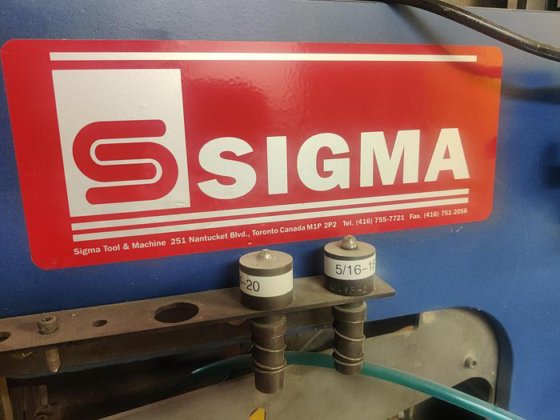 2018 Sigma 6598 T-Nut Insertion System in Ontario, Canada