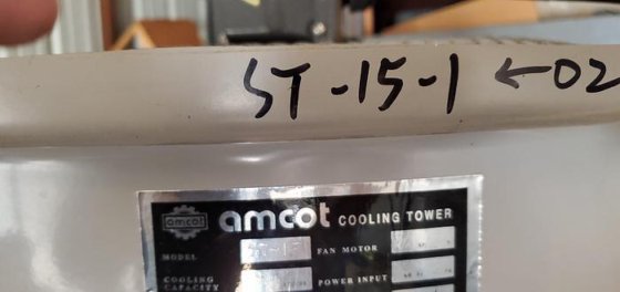 15-Ton Amcot Cooling Tower in San Antonio, TX, USA