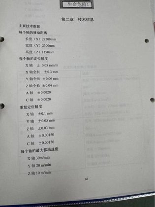 2009 HAGEMATIC five-axis machine