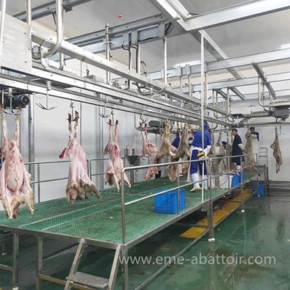 用于绵羊屠宰场的高效卧式胴体去毛机屠宰场加工设备