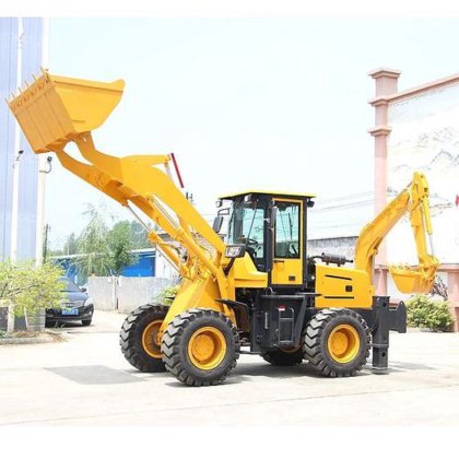 mini tractor backhoe loader tractor