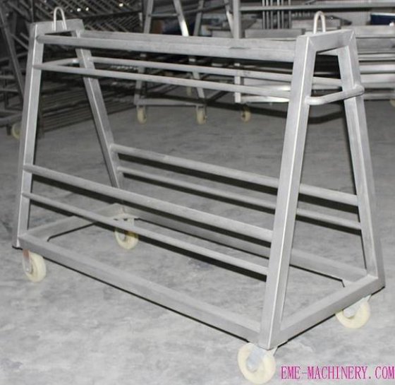 专业牛屠宰线设备闲置钩式运输车