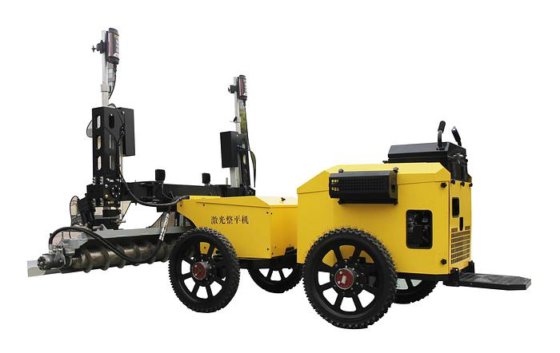 用于平整场地的精密激光熨平板