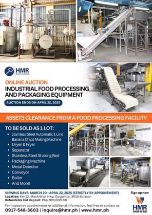 工业食品加工和包装设备