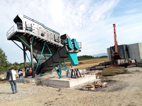 振動ふるいです