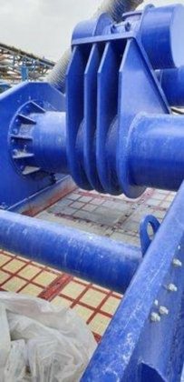 脱水スクリーンとハイドロサイクロン