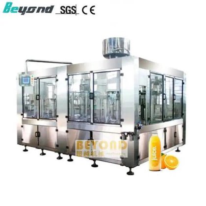 高品质玻璃果汁瓶灌装机（带果汁容器杀菌功能）热销中