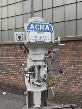 Acra Milling Machine 3hp 42”