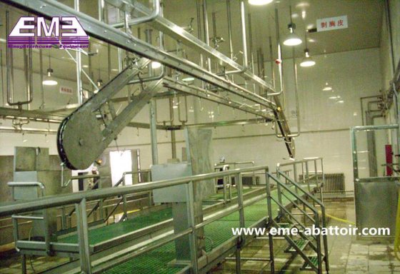 全自动流水线 中国制造商 小型屠宰场设备 屠体提升机 用于生猪屠宰场的设备