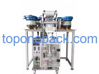 4trays screw counting packing machine