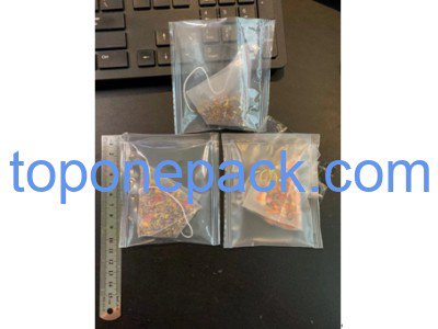 Nylon triangle tea bag packing