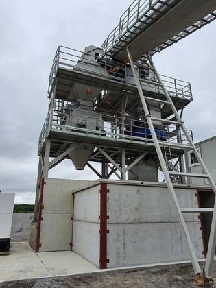 ダブルミックス 100 コンクリートバッチングプラント