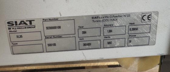 SIAT XL35 dozensluiter .de