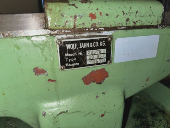 Kleine precisiedraaibank Wolf Jahn DS85