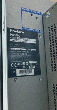 Pro-Face Schneider 15" Sigle Touchscreen