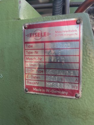 Eisele VA-0-HYD circular saw machine