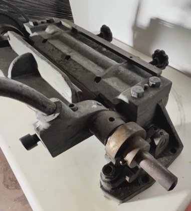 Manual folding machine table version